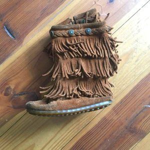 Child Size Moccasins for Halloween Costume